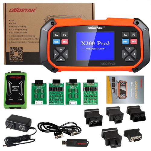 Original OBDSTAR X300 PRO3 Key Master Standard Configuration Immobiliser+Odometer adjustment +EEPROM/PIC+OBDII