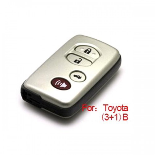 Toyota smart key shell 3+1 button