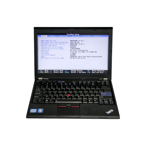 Second Hand Lenovo X220 Laptop I5 CPU 1.8GHz WIFI With 4GB Memory Compatible with Super MB PRO M6+