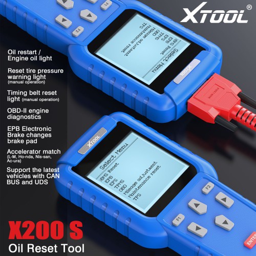 Original Xtool Oil Reset Tool X-200 X200 Professional hand auto maintenance resetter