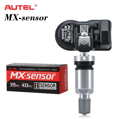 [UK/EU Ship] Autel MX-Sensor 433/315 MHZ 2 IN 1 TPMS Sensor Programmable Universal