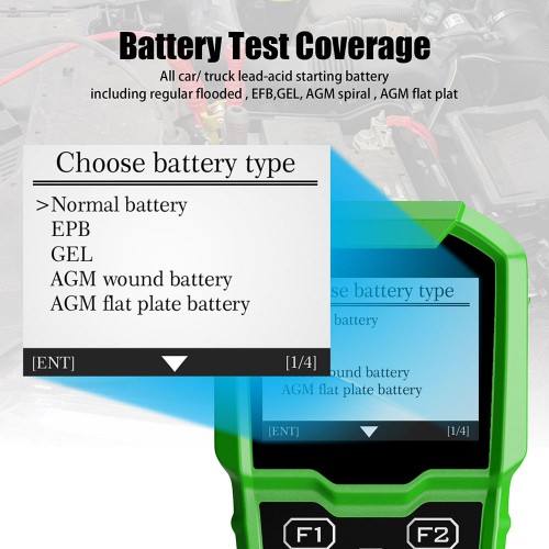 Obdstar BMT-08 BMT 08 12V/24V Automotive Battery Tester and Battery Matching Tool OBD2 Battery Configuration