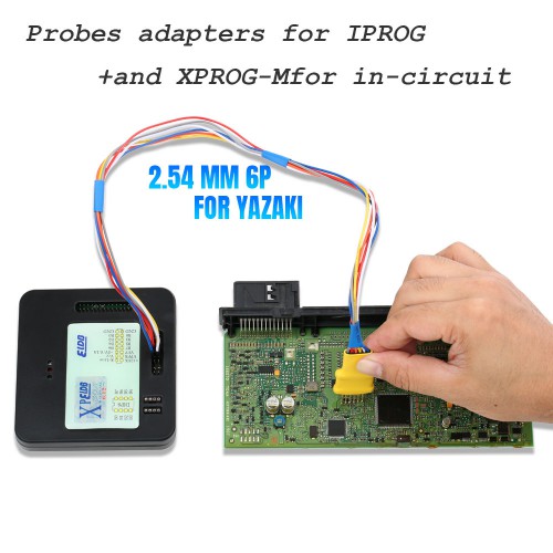 robes adapters for IPROG+ and XPROG-Mfor in-circuit