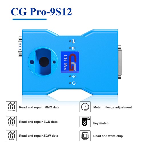 [No Tax] V2.2.0.0 CGDI CG Pro 9S12 Full Version for Freescale Programmer including All Adapters and TMS370 Adapter