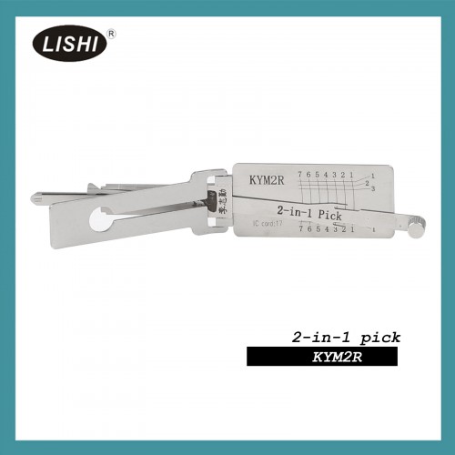 Original Lishi KYM2R  2-in-1 Pick and Decoder for KYMCO Scooter Right Groove