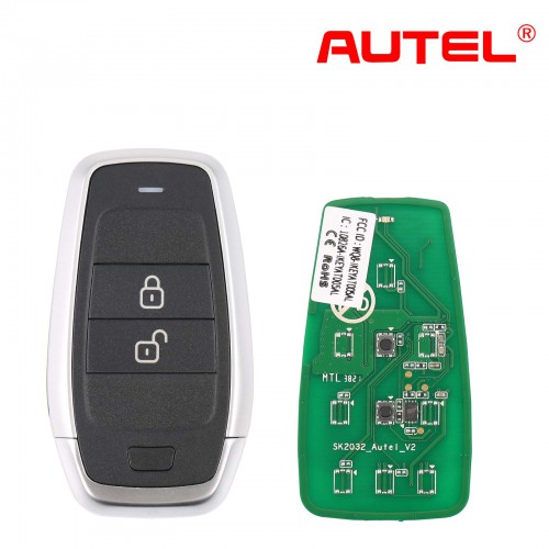 5pcs/lot AUTEL IKEYAT002AL AUTEL Independent 2 Buttons Key Smart Universal Key