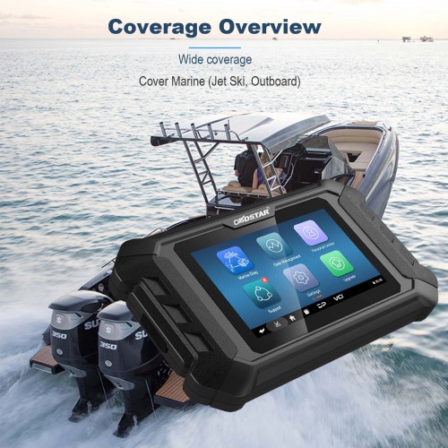 OBDSTAR iScan SUZUKI Marine Diagnostic Tool Supports 2 years of free udaptes