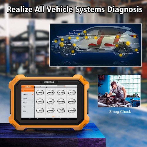 OBDSTAR X300 DP PLUS C Package Full Version Powerful Immo&Mileage Correction Tool with free Airbag Reset Kit FCA 12+8 Adapter and Toyota-30 Cable