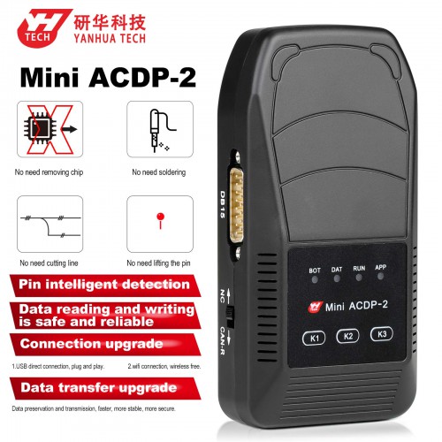 Yanhua Mini ACDP-2 VW/Audi TCU Mileage Package with Module 21/25/30 and License for Gearbox Mileage Correction
