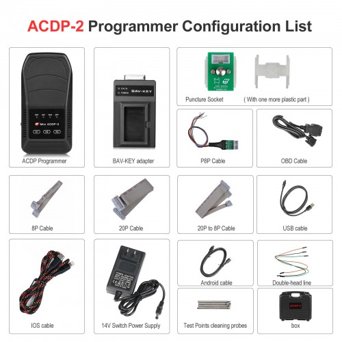 [Bundle Kit] Yanhua ACDP 2 Volvo Package ACDP-2 + ACDP Module 12 Volvo Module
