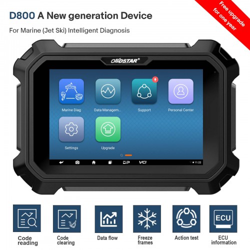[No Tax] OBDSTAR D800 A New generation Device for Marine (Jet Ski) Intelligent Diagnosis