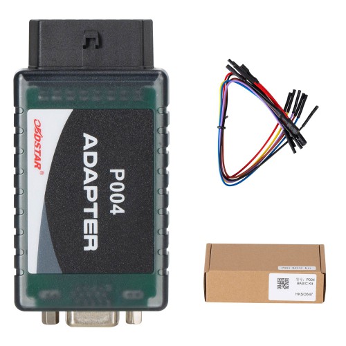 [UK/EU Ship] OBDSTAR Airbag Reset Kit P004 Adapter + P004 Jumper can Work with ODO Master Full and X300 DP Plus C Package