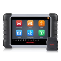 2024 Autel MaxiCOM MK808Z-TS MK808Z TS Android 11 Full Auto Diagnose TPMS Relearn Tool Bi-Directional Control Scan Tool FCA Auto Auth Battery Testing