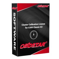 [Subscription] OBDSTAR X300 Classic G3 Cluster Calibration License