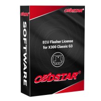 [Subscription] OBDSTAR X300 Classic G3 ECU Flasher License
