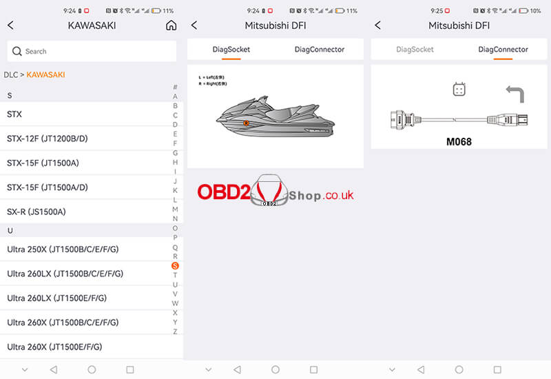 obdstar iscan kawasaki function display from obdstar app 02