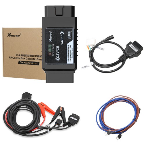Xhorse VVDI Key Tool Max plus Mini OBD Tool Toyota 8A all Kyes Lost Adapter with Free Renew Cable