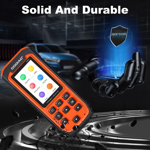 [UK Ship] GODIAG GD201 Full System Handheld Scanner with 29 Service Reset Functions Free Update Lifetime