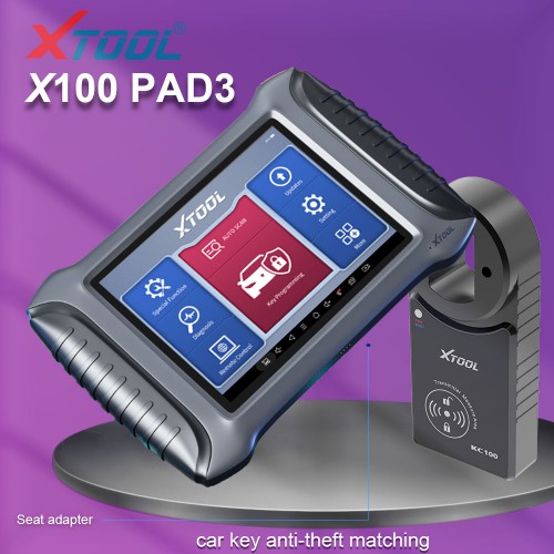[UK/EU Ship] XTOOL X100 PAD3 Auto Key programmer For Toyota/Lexus Key Lost VW 4/5th Anti-theft Immo