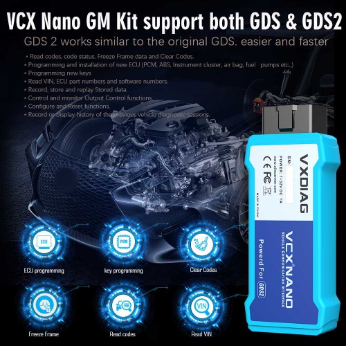 [Direct Use] WIFI Version VXDIAG VCX NANO GM/OPEL with Lenovo X220 Laptop Software Installed