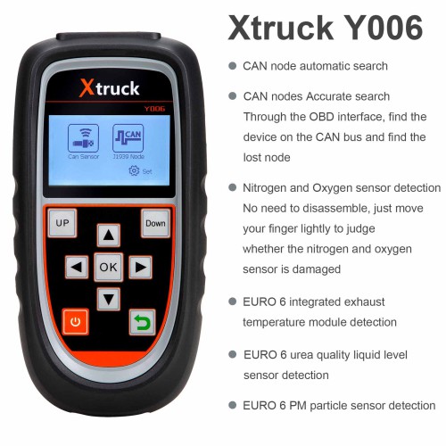 [UK Ship] Xtruck Y006 Nitrogen and Oxygen Sensor Auto Repair Urea Nozzle Pump Diagnostic Tool