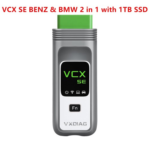 VXDIAG VCX SE DoIP for BENZ & BMW 2 in 1 with 1TB SSD Software Benz 2024.3 BMW V4.39 Support Vehicles till year 2024