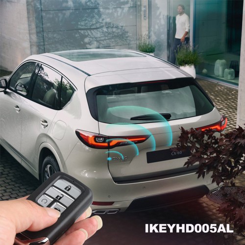 5pcs/lot AUTEL IKEYHD005AL 5 Button Smart Universal Key for Honda