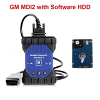 GM MDI 2 Multiple Diagnostic Interface with WIFI Card with V2021.10.1 GDS2 Tech2Win Software Sata HDD