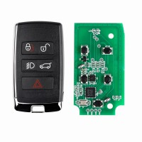 Lonsdor 2018-2021 JLR Key 315MHZ/433MHZ/ ID Can Be Modified/ RKE Function / PKE Function / Smart Start/ Emergency Start with Key Shell