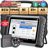 2024 Autel MaxiPRO MP808S-TS MP808S TS TPMS Bidirectional Tool TPMS Relearn Rest Programming 31+ Service Full System Diagnose FCA AutoAuth