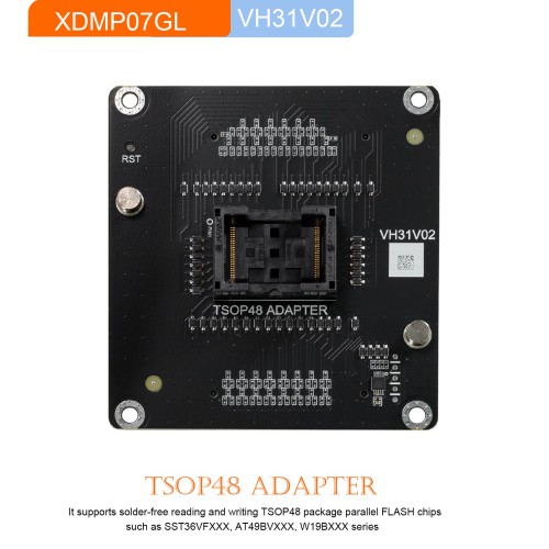 [UK/EU Ship] Full Set Xhorse Multi-prog Exclusive Adapters 4 in 1 including VH24 SOP44 TSOP48A + VH29 EEPROM + VH30 SOP44 + VH31 TSOP48