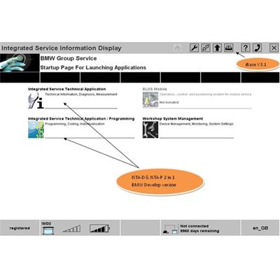 2013.12 BMW ICOM / BMW ICOM A2 latest software HDD