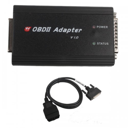 Yanhua OBD II Adapter Plus OBD cable Works with CKM100 and DIGIMASTER III for Key Programming