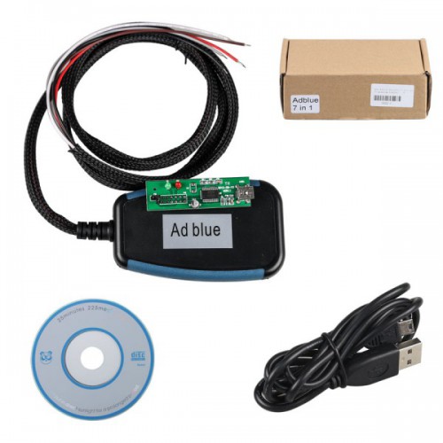 Ad-blueobd2 Emulator 7-In-1 With Programming Adapter High Quality with Disable Ad-blueobd2 System