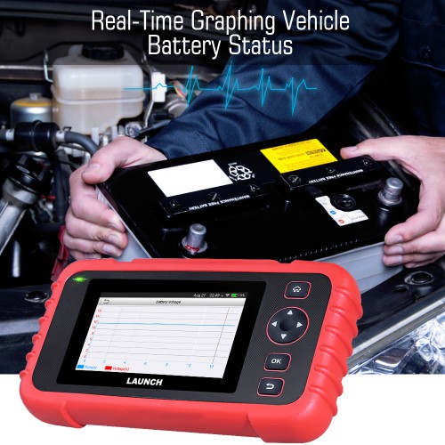 [UK/EU Ship] Launch X431 CRP123X Creader Professional OBD2 Scanner 123X  Diagnostic Tool Four Systems Lifetime Free Update