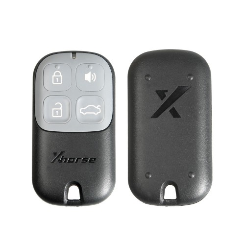 5pcs/lot Xhorse XKXH00EN Wire Remote Key Shell Separate 4 Buttons Black