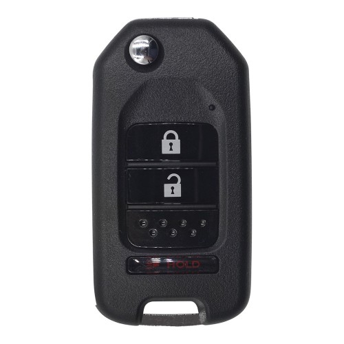 5pcs/lot XHORSE XNHO02EN Key Programmer Remote Key Honda Style Flip 3 Buttons Remotes English Version