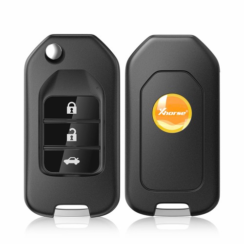 [UK/EU Ship] 5pcs/lot Xhorse XNHO00EN Wireless Remote Key Honda Flip 3 Buttons English Version