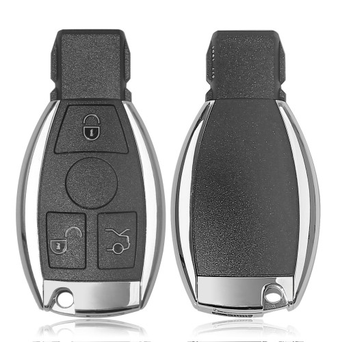 Benz Smart Key Shell With 3 Buttons Can Install with VVDI BE Key Pro Board