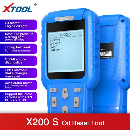 Original Xtool Oil Reset Tool X-200 X200 Professional hand auto maintenance resetter
