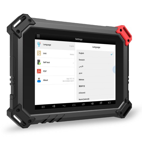 XTOOL EZ500 Full-System Diagnosis for Gasoline Vehicles with Special Function Same Function as PS80 2Yrs Free Update