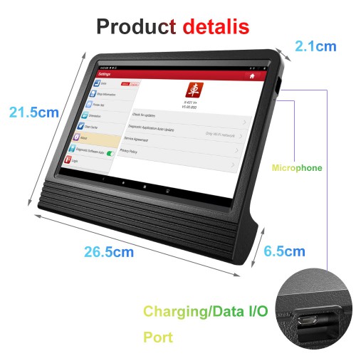 [UK/EU Ship] Launch X431 V+ X431 V Plus 10.1inch Tablet V6.0 Global Version Full Systems Diagnostic Scan with 31+ Service Function 2Yrs Free Update