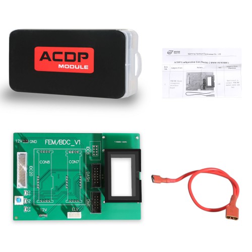 Yanhua Mini ACDP Module2 FEM/BDC key programming&mileage adjustment&module reset NO need soldering