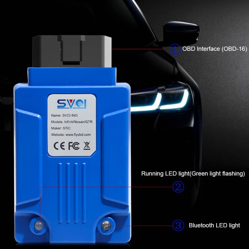 [No Tax] SVCI ING Infiniti/Nissan/GTR Professional Diagnostic Tool Supports Diagnostic Immobilizer Programming Functions