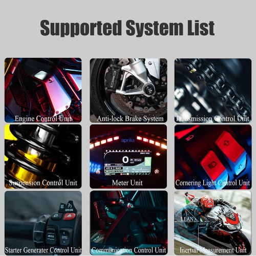 [2 Years Free Update] OBDSTAR MS50 Tablet for Motorcycle/ Snowmobile/ ATV/ UTV Support most of the Asian and European models