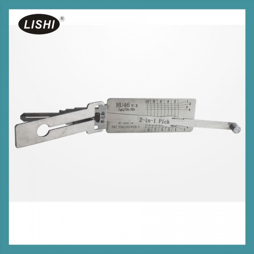 Hot LISHI 2 in 1 Auto Pick and Decoder Locksmith Kit Including 77pcs in the Package