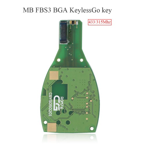 Original CG MB FBS3 BGA KeylessGo Key 315/433MHZ for W204 W207 W212 W164 W166 W216 W221 W251