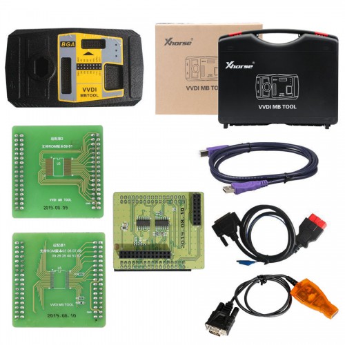 Xhorse VVDI MB TOOL with 1 Year Unlimited Tokens Plus EIS/ELV Test Line and VVDI MB NEC Key Adaptor