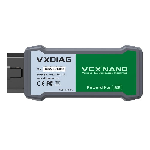 [UK/EU Ship] VXDIAG VCX NANO for Land Rover and Jaguar Software V160 Support Offline Programming