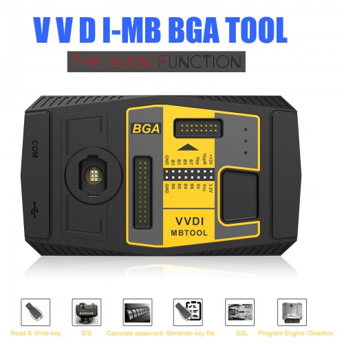 [No Tax] Xhorse VVDI MB Tool BGA Benz Key Programmer Frequently Update Online for Free